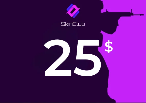 Skin.Club 25 USD Gift Card