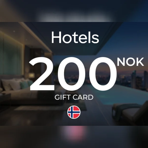 Hotels Online Gift Card 200 NOK Key - NORWAY