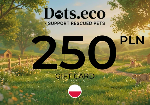 Dots.eco - Support Rescued Pets Gift Card 250 PLN