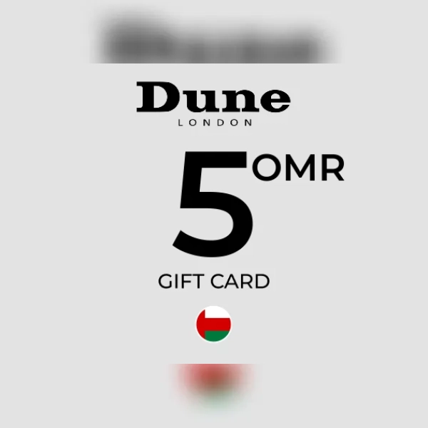Dune London Gift Card 5 OMR Key - OMAN