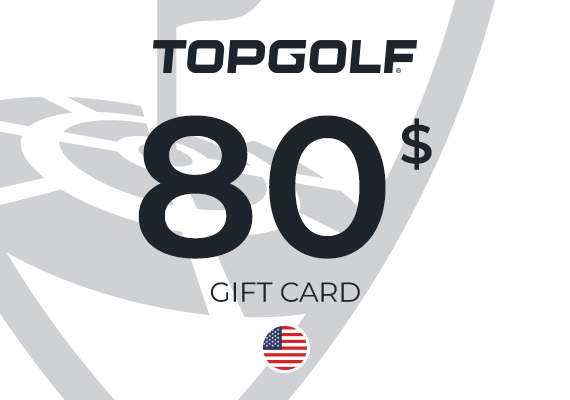 Topgolf Gift Card 80 USD