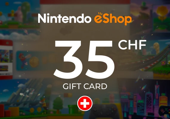 Nintendo eShop Digital Code Gift Card 35 CHF