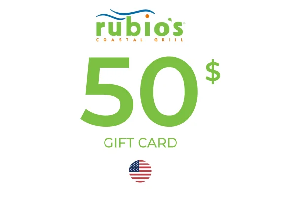 Rubio’s Coastal Grill Gift Card 50 USD