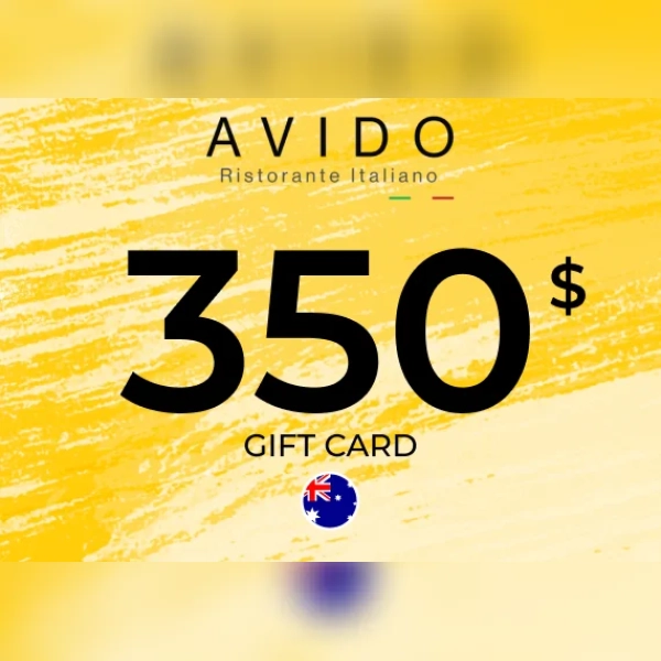 Avido Ristorante Gift Card 350 AUD Key - AUSTRALIA
