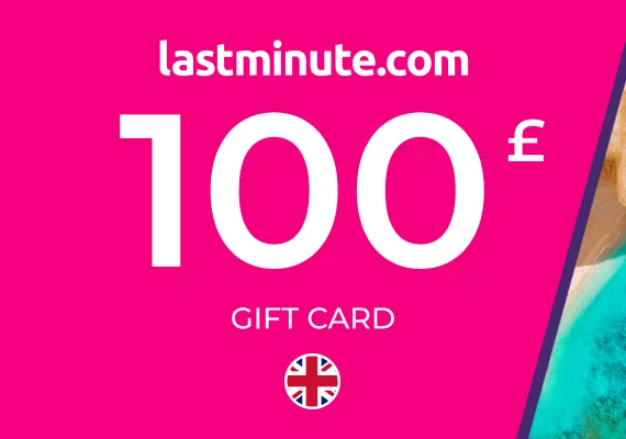 lastminute.com UK Flight Only Gift Card 100 GBP