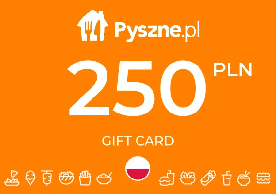 Pyszne Gift Card 250 PLN