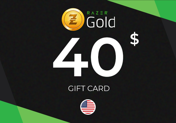 Razer Gold Gift Card 40 USD Key - UNITED STATES