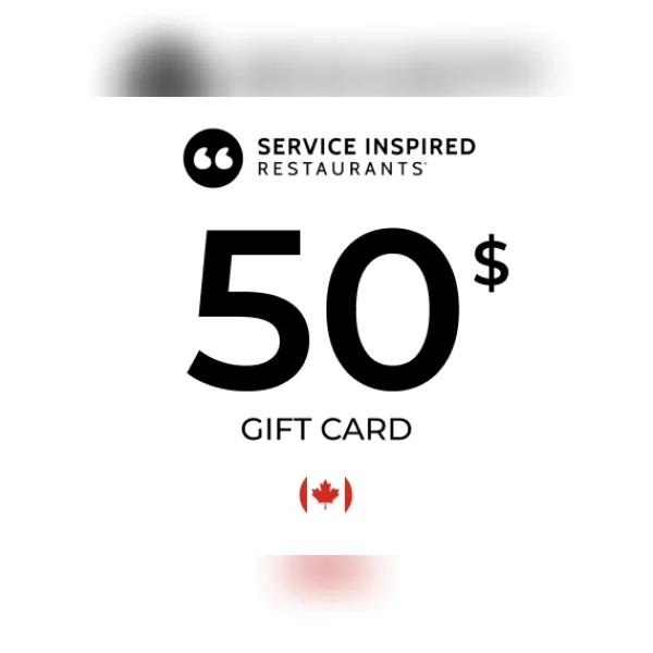 SIR Corp. Gift Card 50 CAD Key - CANADA