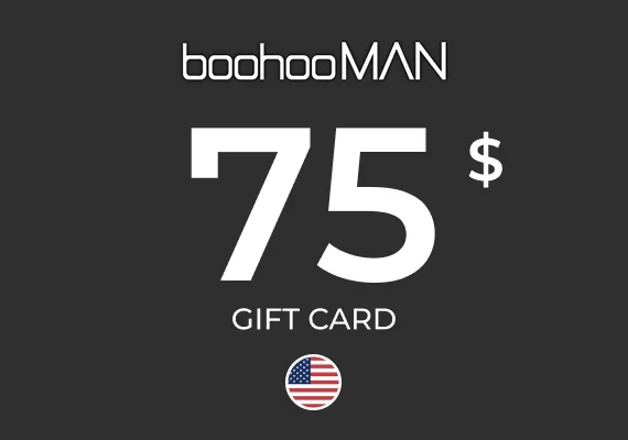 BoohooMAN Gift Card 75 USD
