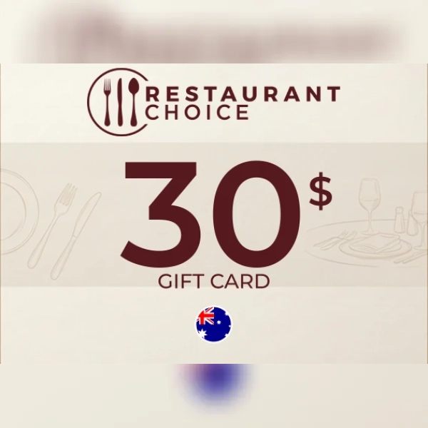 Restaurant Choice Gift Card 30 AUD Key - AUSTRALIA