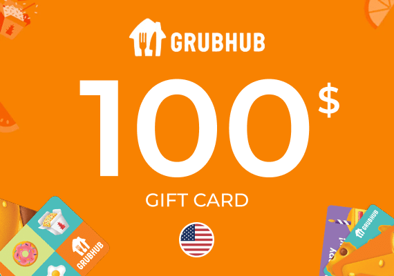 Grubhub Gift Card 100 USD