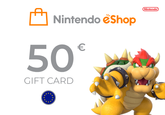 Buy Nintendo eShop Card 50 EUR Nintendo eShop EUROPE - Cheap - !