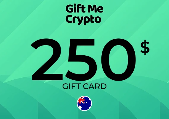 Gift Me Crypto Gift Card 250 AUD
