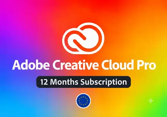 Adobe Creative Cloud Pro - 12 Months Subscription