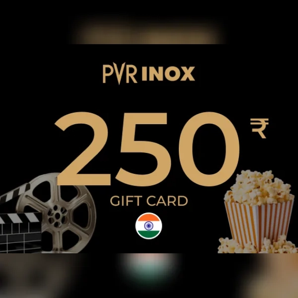 PVR Inox Cinemas Gift Card 250 INR Key - INDIA
