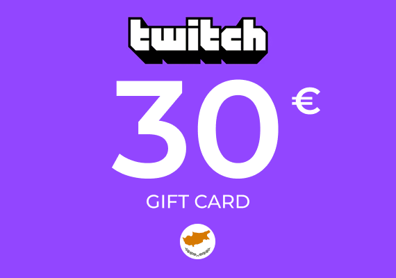 Twitch Gift Card 30 EUR