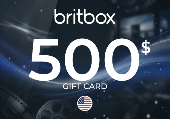 BritBox Gift Card 500 USD
