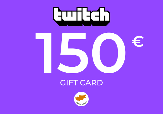 Twitch Gift Card 150 EUR Twitch Gift Card 150 EUR