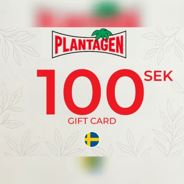 Plantagen Gift Card 100 SEK Key - SWEDEN