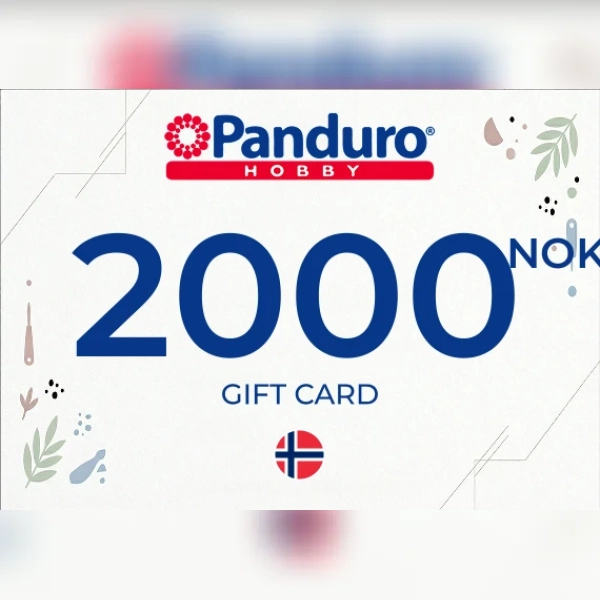 Panduro Hobby Gift Card 2000 NOK Key - NORWAY