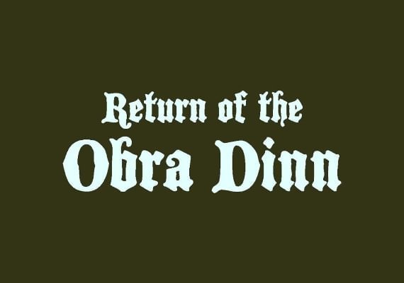 Return of the Obra Dinn (PC) Return of the Obra Dinn (PC)