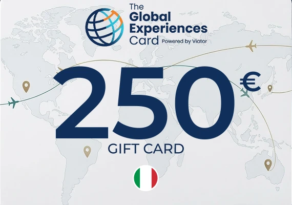 The Global Experiences Card Gift Card 250 EUR