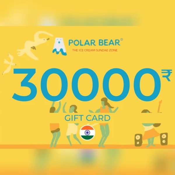 Polar Bear Gift Card 30000 Inr Key - India