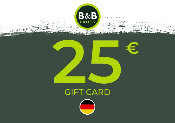 B&B HOTELS Gift Card 25 EUR