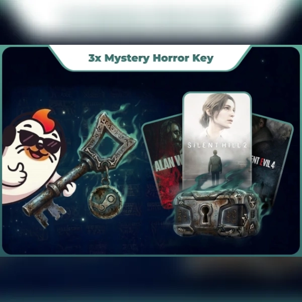 Mystery Keys Dark 3X Horror Mystery Steam Keys