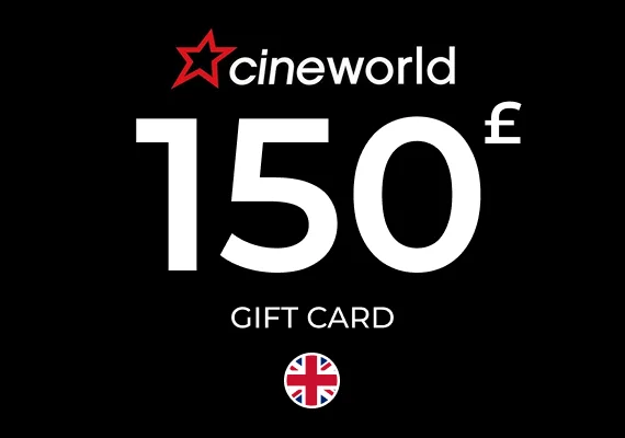 Cineworld Gift Card 150 GBP