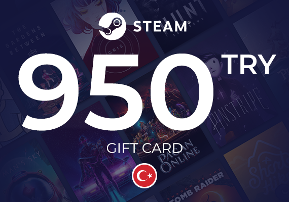 Steam Wallet Gift Card 950 TRY