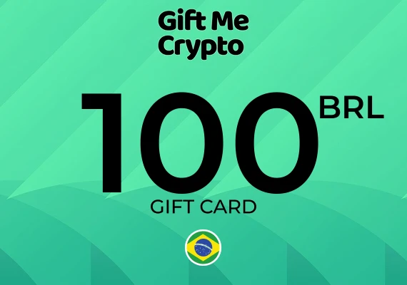 Gift Me Crypto Gift Card 100 BRL