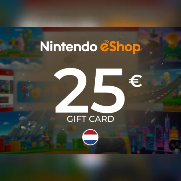 Nintendo eShop Digital Code Gift Card 25 EUR Key - NETHERLANDS