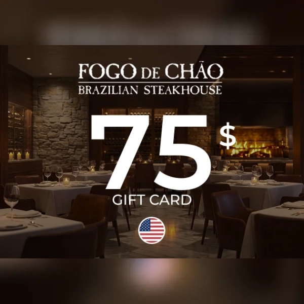 Fogo de Chão Brazilian Steakhouse Gift Card 75 USD Key - UNITED STATES