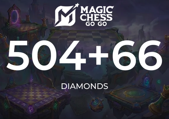 Magic Chess: Go Go - 504 + 66 Diamonds