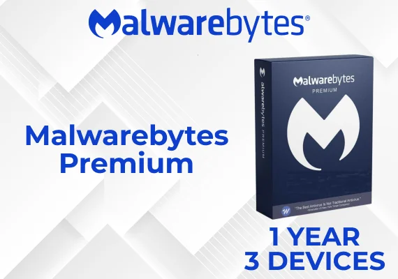 Malwarebytes Premium (1 Year / 3 Devices)