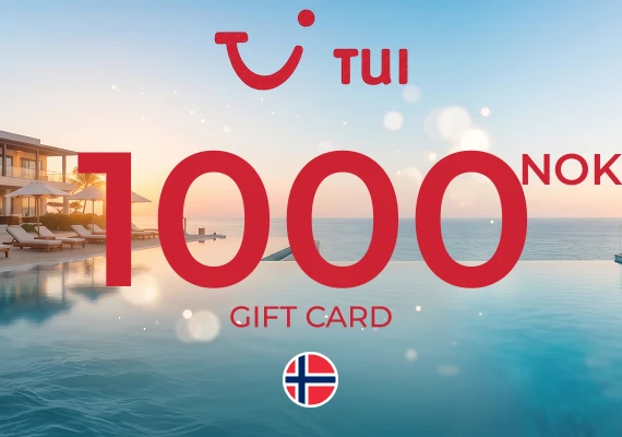 TUI Gift Card 1000 NOK
