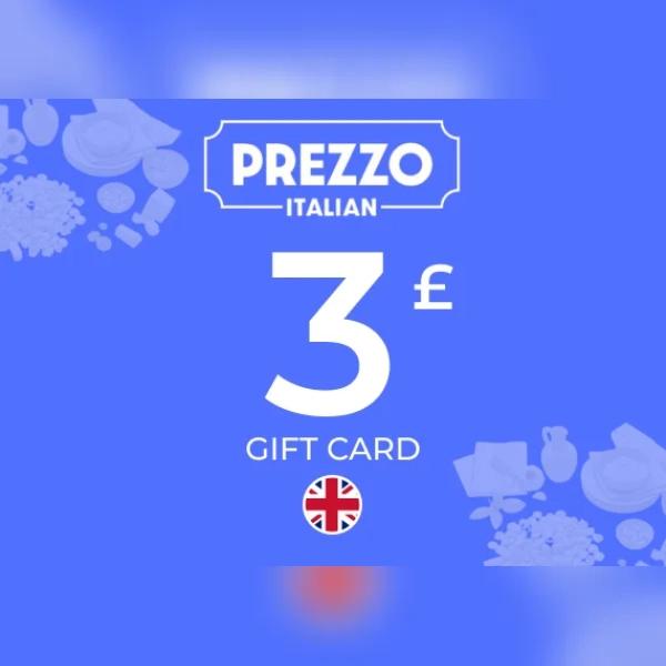 Prezzo Gift Card 3 GBP Key - UNITED KINGDOM