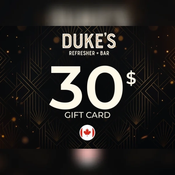 Duke's Refresher + Bar Gift Card 30 CAD Key - CANADA