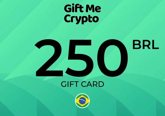 Gift Me Crypto Gift Card 250 BRL