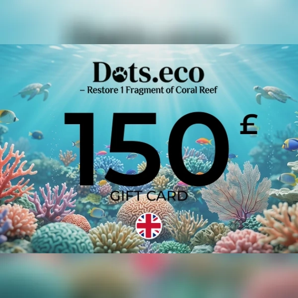 Dots.eco - Restore 1 fragment of coral reef Gift Card 150 GBP Key - UNITED KINGDOM