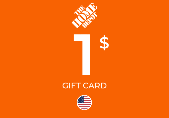 The Home Depot Gift Card 1 USD