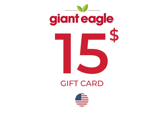 Giant Eagle Gift Card 15 USD