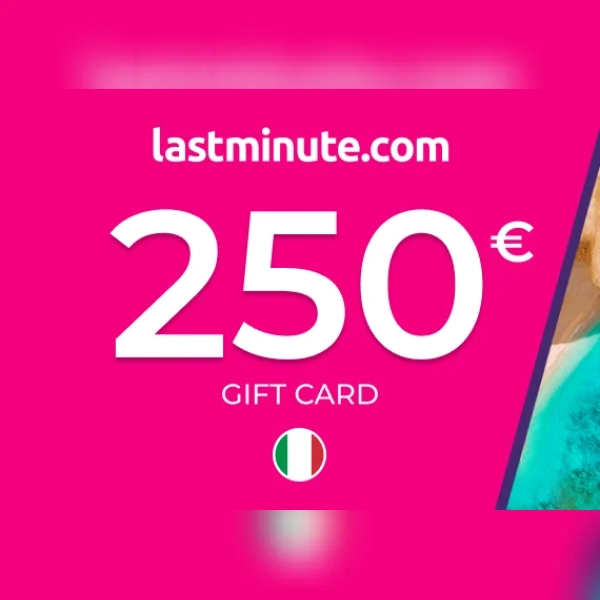 lastminute.com Hotel Gift Card 250 EUR Key - ITALY