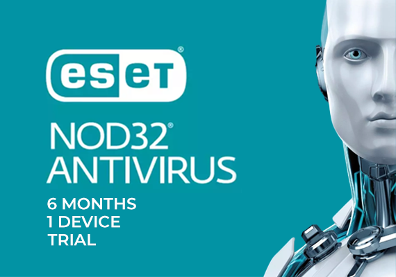 ESET NOD32 Antivirus 6 Months 1 Dev Trial