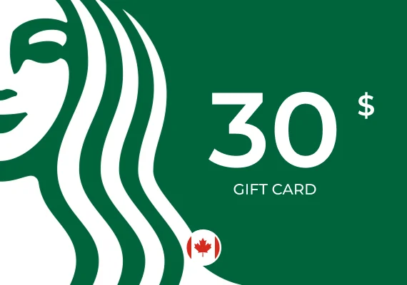 Starbucks Gift Card 30 CAD