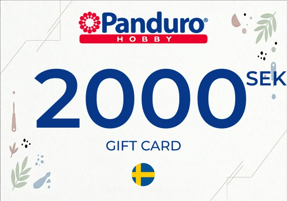 Panduro Hobby Gift Card 2000 SEK