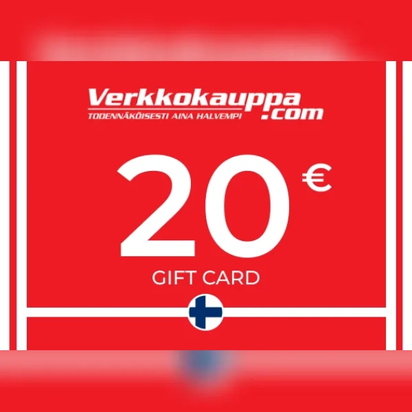 Verkkokauppa Gift Card 20 EUR Key - FINLAND