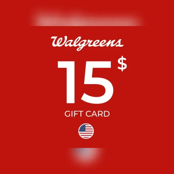 Walgreens Gift Card 15 USD Key - UNITED STATES