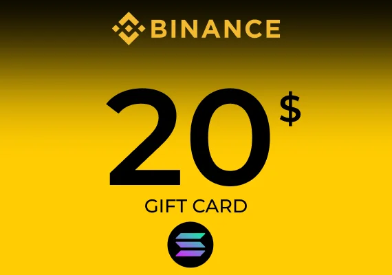 Binance Gift Card (SOL) 20 USD